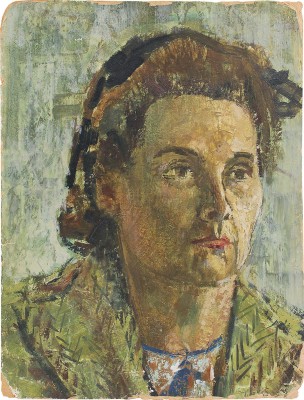 Лучишкин Сергей Алексеевич. Портрет Н. Удальцовой (?) 